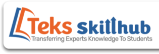 it's a logo of teks skill hub