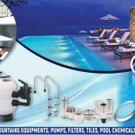 Swimming Pool Waterfall Lights