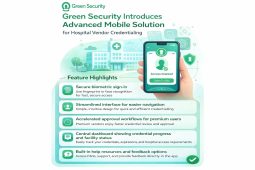 Green Security Introduces Advanced Mobile Solution for Hospital Vendor Credentialing