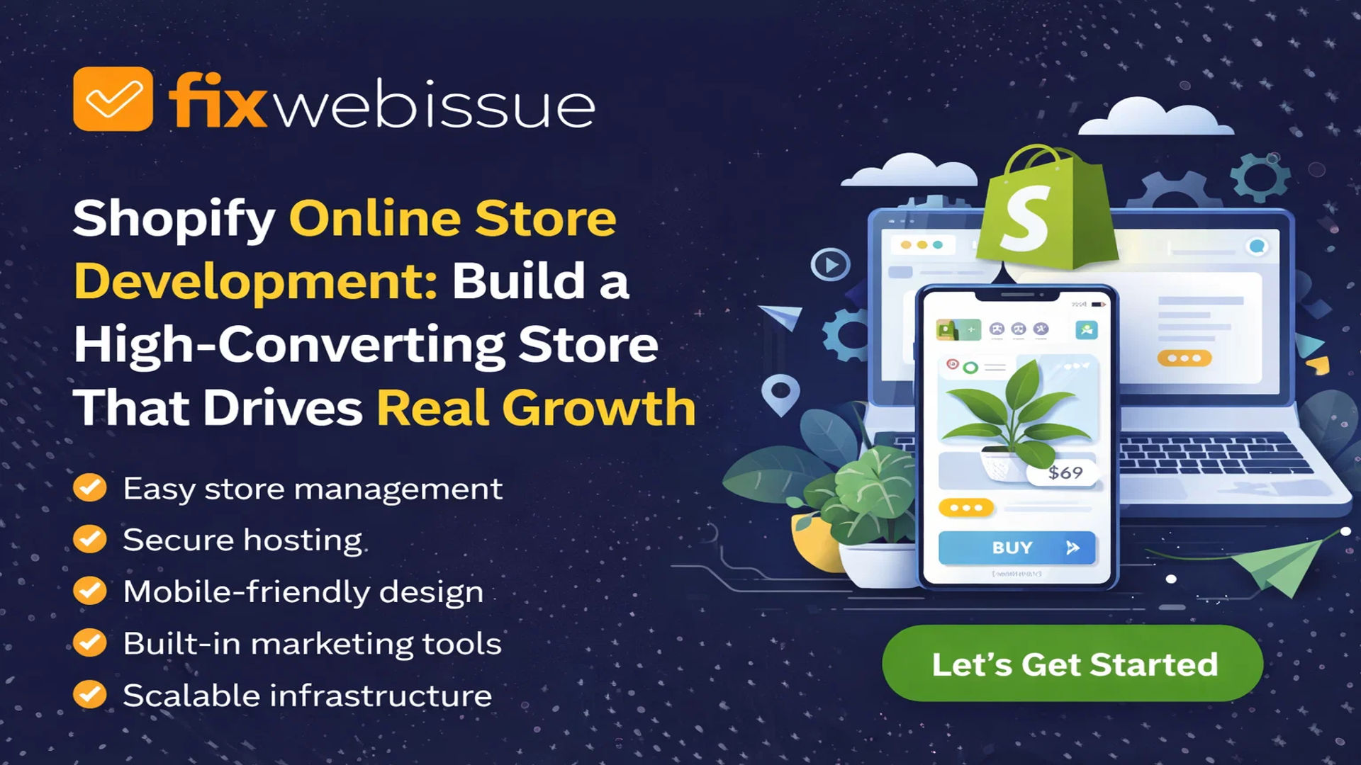 Shopify Online Store Development: Build a High-Converting Store That Drives real growth