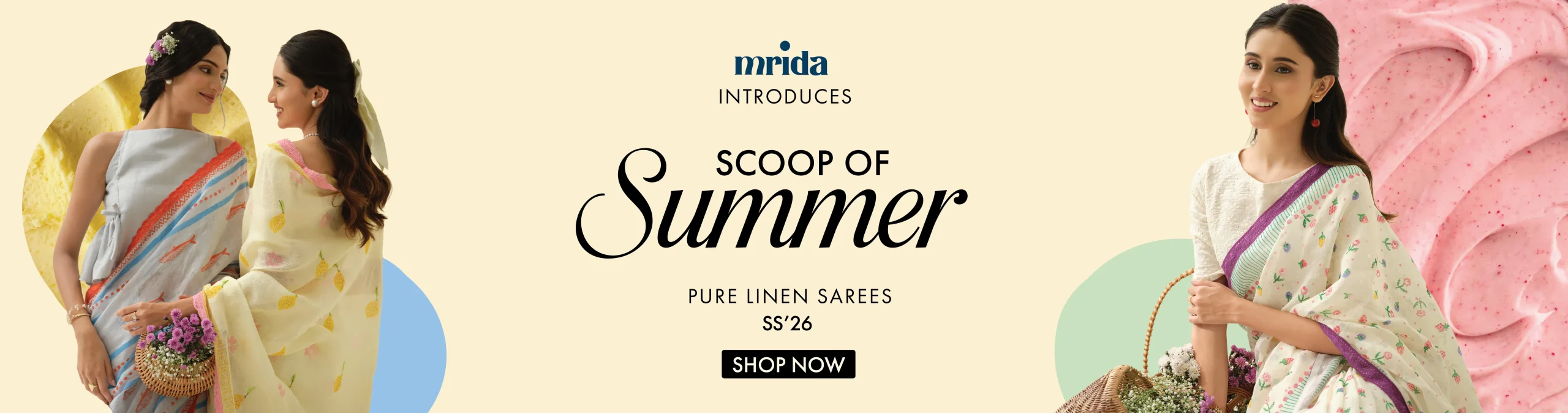 Mrida Handloom Sarees Perfect for Summer Days