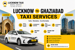 Lucknow to Ghaziabad One Way Taxi Fare