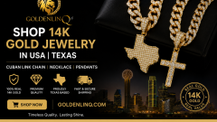 Shop 14K Gold Jewelry in USA Texas – Cuban Link Chains, Necklaces & Pendants
