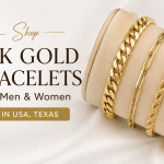 Shop 10K Gold Bracelets for Men & Women in USA, Texas