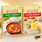 Premium FMCG Packaging Design for Everplus Corn Starch & Custard Powder