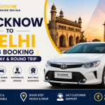 Lucknow to Delhi Cab Booking One Way & Round Trip