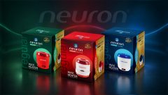 Neuron Wax Heater Packaging Design Collection