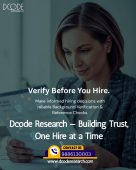 Background Verification Bangalore