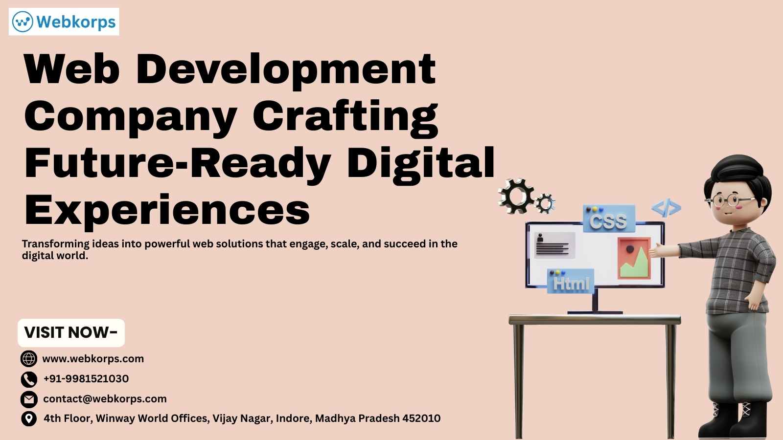 Web Development Company Crafting Future-Ready Digital Experiences